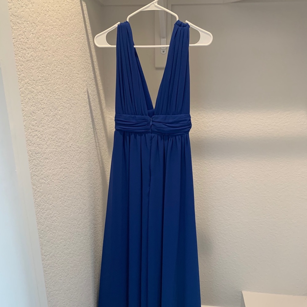 Lulus Blue Gown